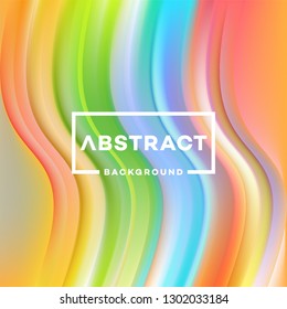 Liquid color background design. Fluid gradient shapes composition. Futuristic design posters. Eps10 vector.