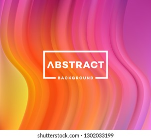 Liquid color background design. Fluid gradient shapes composition. Futuristic design posters. Eps10 vector.