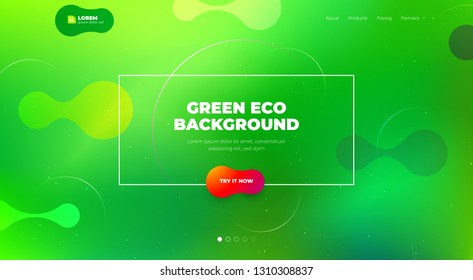 Liquid color background design. Fluid gradient shapes composition. Futuristic design posters. Eps10 vector.