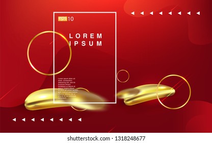 Liquid color background design Fluid gradient shapes composition futuristic