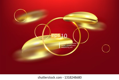 Liquid color background design Fluid gradient shapes composition futuristic