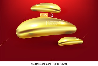 Liquid color background design Fluid gradient shapes composition futuristic