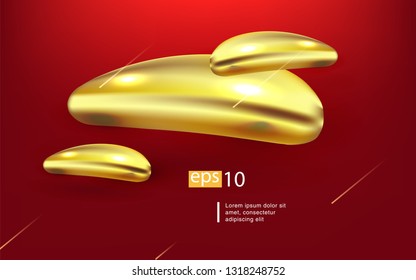 Liquid color background design Fluid gradient shapes composition futuristic