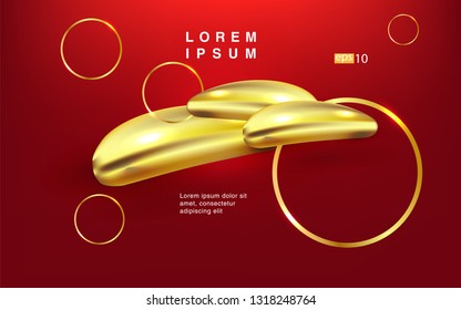 Liquid color background design Fluid gradient shapes composition futuristic