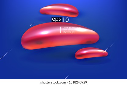 Liquid color background design Fluid gradient shapes composition futuristic