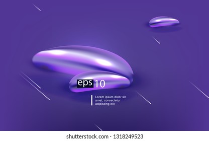 Liquid color background design Fluid gradient shapes composition futuristic