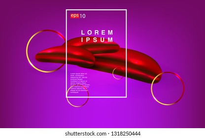 Liquid color background design Fluid gradient shapes composition futuristic
