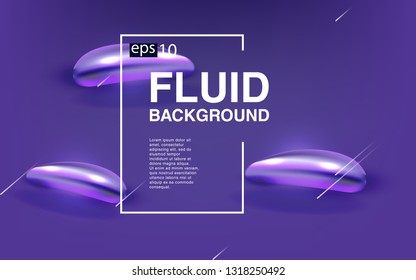 Liquid color background design Fluid gradient shapes composition futuristic
