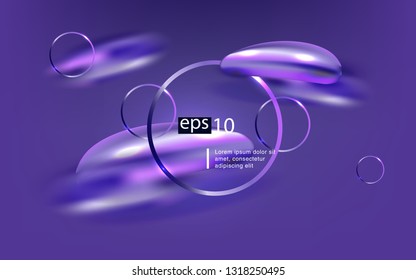 Liquid color background design Fluid gradient shapes composition futuristic
