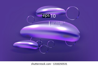 Liquid color background design Fluid gradient shapes composition futuristic

