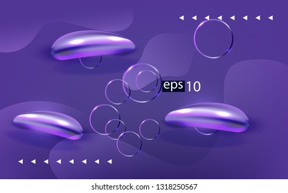 Liquid color background design Fluid gradient shapes composition futuristic
