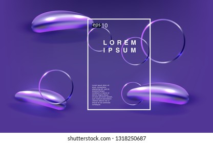 Liquid color background design Fluid gradient shapes composition futuristic
