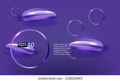Liquid color background design Fluid gradient shapes composition futuristic
