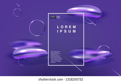 Liquid color background design Fluid gradient shapes composition futuristic
