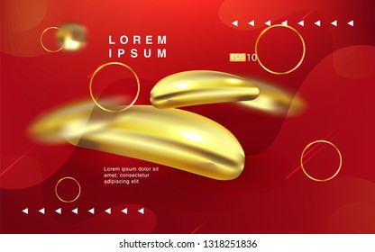 Liquid color background design Fluid gradient shapes composition futuristic
