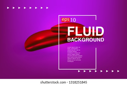 Liquid color background design Fluid gradient shapes composition futuristic
