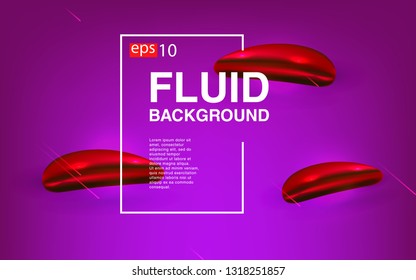 Liquid color background design Fluid gradient shapes composition futuristic
