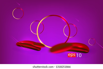 Liquid color background design Fluid gradient shapes composition futuristic
