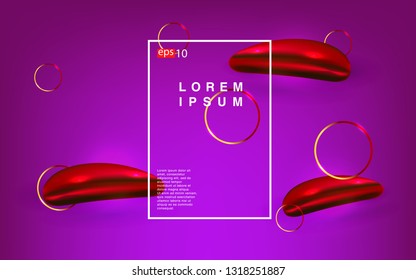 Liquid color background design Fluid gradient shapes composition futuristic
