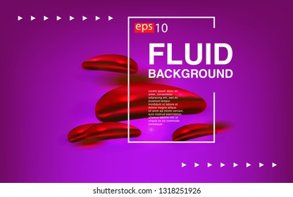 Liquid color background design Fluid gradient shapes composition futuristic
