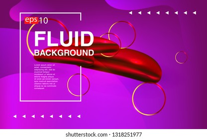 Liquid color background design Fluid gradient shapes composition futuristic
