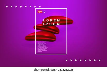 Liquid color background design Fluid gradient shapes composition futuristic
