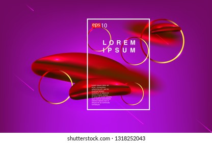 Liquid color background design Fluid gradient shapes composition futuristic
