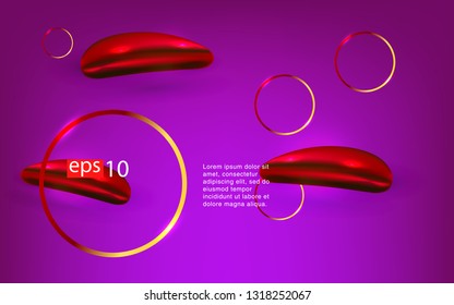 Liquid color background design Fluid gradient shapes composition futuristic
