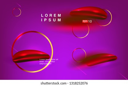 Liquid color background design Fluid gradient shapes composition futuristic
