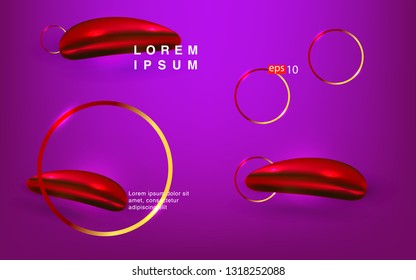 Liquid color background design Fluid gradient shapes composition futuristic

