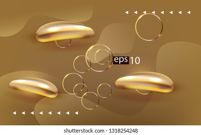 Liquid color background design Fluid gradient shapes composition futuristic