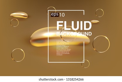 Liquid color background design Fluid gradient shapes composition futuristic