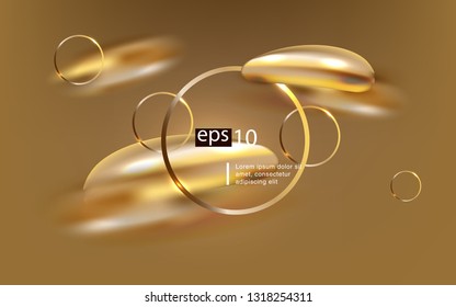 Liquid color background design Fluid gradient shapes composition futuristic