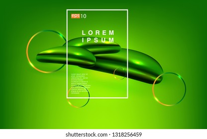 Liquid color background design Fluid gradient shapes composition futuristic
