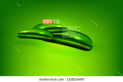 Liquid color background design Fluid gradient shapes composition futuristic