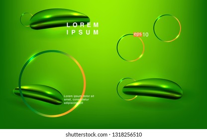 Liquid color background design Fluid gradient shapes composition futuristic