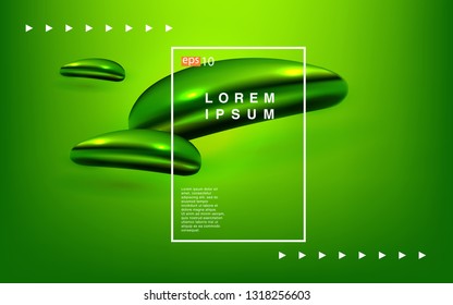 Liquid color background design Fluid gradient shapes composition futuristic