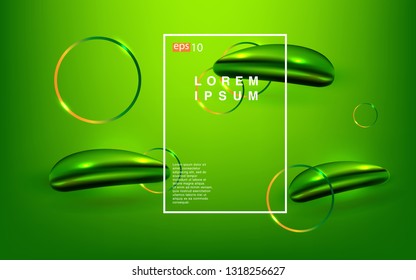 Liquid color background design Fluid gradient shapes composition futuristic