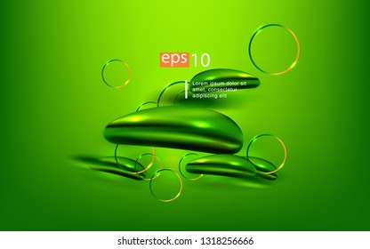 Liquid color background design Fluid gradient shapes composition futuristic