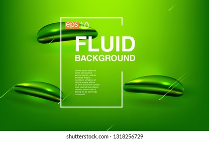 Liquid color background design Fluid gradient shapes composition futuristic