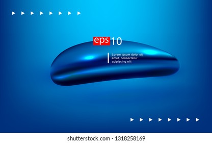 Liquid color background design Fluid gradient shapes composition futuristic