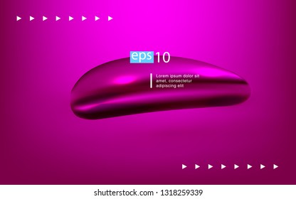 Liquid color background design Fluid gradient shapes composition futuristic