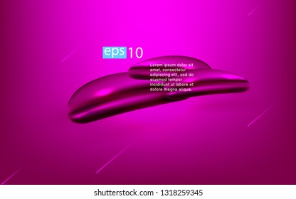 Liquid color background design Fluid gradient shapes composition futuristic