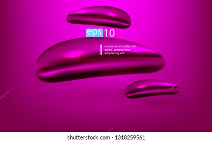 Liquid color background design Fluid gradient shapes composition futuristic