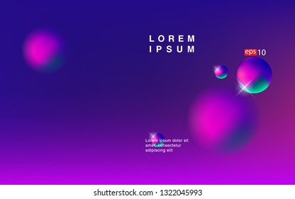 Liquid color background design Fluid gradient shapes composition Futuristic design posters for landing page