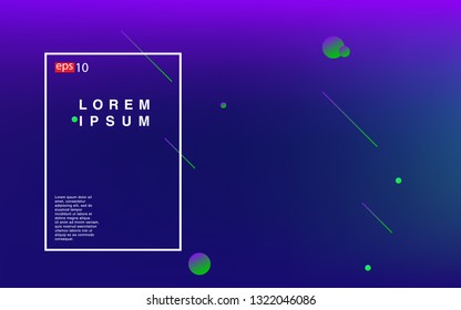 Liquid color background design Fluid gradient shapes composition Futuristic design posters for landing page