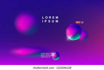 Liquid color background design Fluid gradient shapes composition Futuristic design posters for landing page