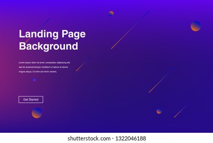 Liquid color background design Fluid gradient shapes composition Futuristic design posters for landing page