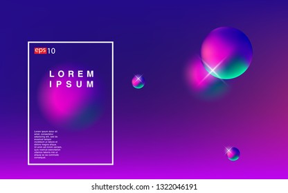 Liquid color background design Fluid gradient shapes composition Futuristic design posters for landing page