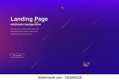 Liquid color background design Fluid gradient shapes composition Futuristic design posters for landing page